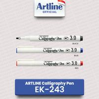 Gambar ARTLINE Ballpoint Calligraphy Pens EK-243 - Hitam dari Artline Indonesia Kota Surabaya 2 Tokopedia