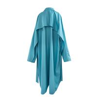 Gambar IKYK Spring Summer 2024 Cilian Oversized Long Outer - Capri Blue dari IKYK2011 Kota Administrasi Jakarta Selatan 2 Tokopedia