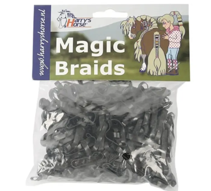 Gambar Harry’s Horse Braids. Karet kepang rambut kuda. - Brown dari BTS Tack Shop Kab. Tangerang 4 Tokopedia