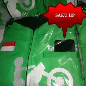 jaket gojek model saku Pria Motor Bordir Parasut
