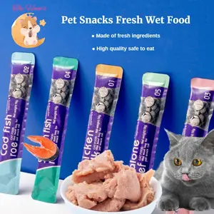 (The Ham's) Ishtar Cat Snack Liquid Strip Creamy | Snack Cemilan Kucing Cream Makanan Basah 16 Gram Stick