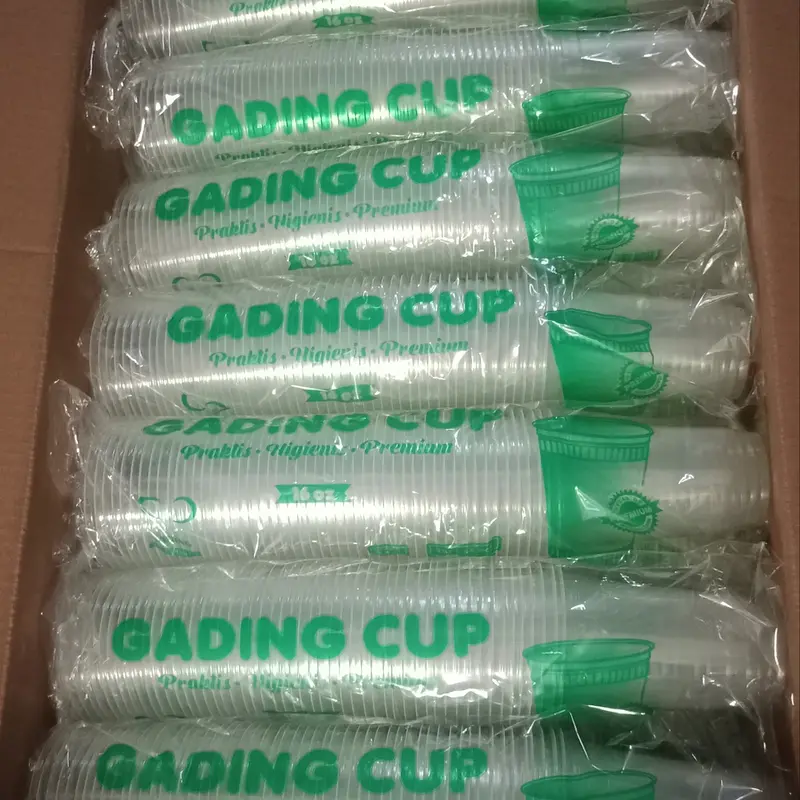 Gelas cup oz 12/14/16 /gelas cup pop ice 0