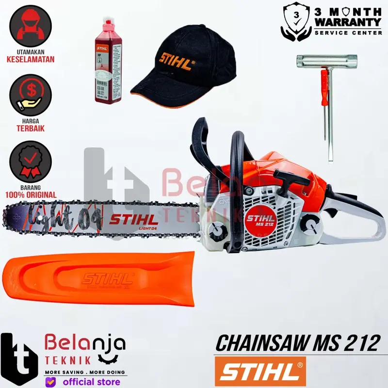 STIHL Chainsaw MS 250 20 Inch Mesin Potong Kayu MS250 Gergaji Kayu 20" 1