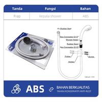 Gambar FRAP IF307 Hand Shower Mandi Lengkap Dengan Selang Dan Dudukan Shower 1 Set dari SUPER BANGUN JAYA Kab. Tangerang 4 Tokopedia