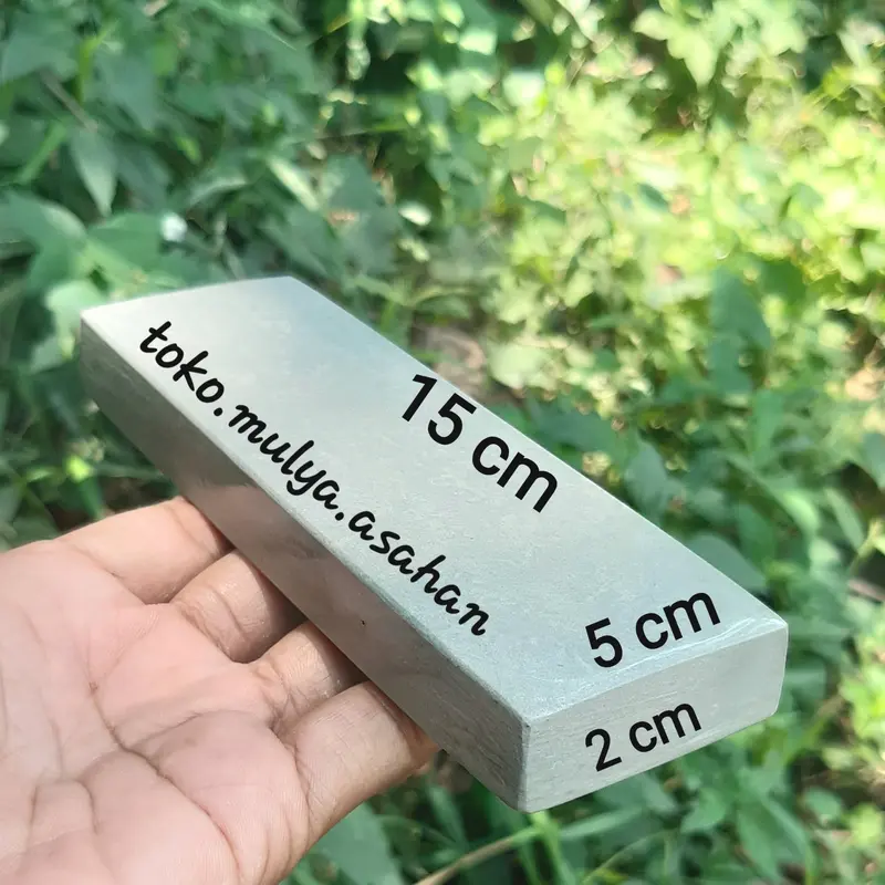 BATU ASAH ASLI ALAM GRIT 1000 KASAR 15x5x2 1
