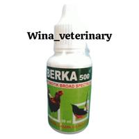 Gambar BERKA 500 - Antibiotik utk berak darah,hijau,kapur pd unggas (Burung,Ayam,Bebek) dari Wina Pet and Poultry Kota Semarang 1 Tokopedia