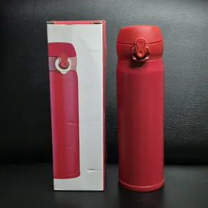 Botol Thermos Vacum Flask 500ml warna pink