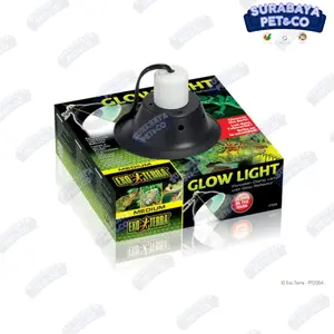 Exo Terra Glow Light Porcelain Clamp Reflector Small 5.5 inch Exoterra