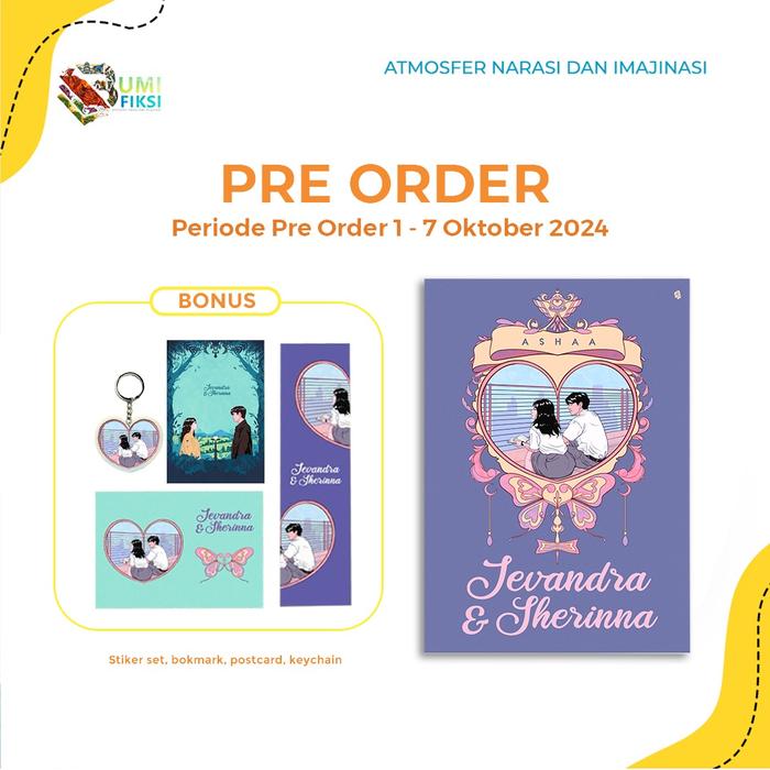 Gambar [ PROMO ] PREE ORDER - BUKU NOVEL - JEVANDRA & SHERINNA BY ASHAA - BUMI FIKSI - REGULER  dari Bumifiksimedan001 Kota Medan Tokopedia