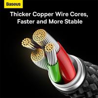 Gambar KABEL USB-A TO LIGHTNING IPHONE BASEUS GLIMMER 2,4A FAST CHARGING DATA CABLE QUICK CHARGE dari btgcom Kota Denpasar 3 Tokopedia