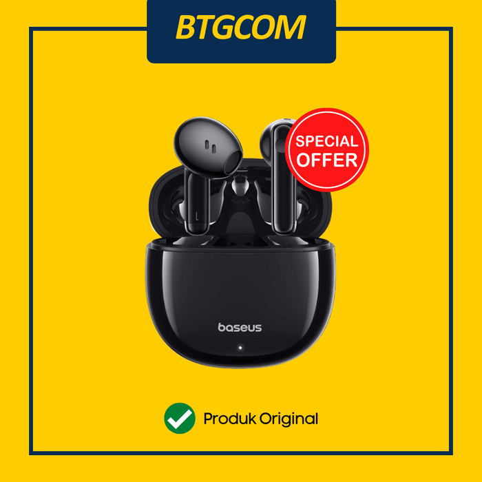 Gambar TWS BASEUS E13 EARBUDS EARPHONE ULTRA LOW LATENCY MODE GALAXY - GALAXY BLACK dari btgcom Kota Denpasar 5 Tokopedia