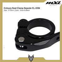 Gambar COLOURY Seatclamp Sepeda 31.8 34.9 Quick Release CL3354 Seatpost Sadel Penjepit QR - Silver, 31.8 dari MXL Sports Indonesia Kota Administrasi Jakarta Selatan 2 Tokopedia