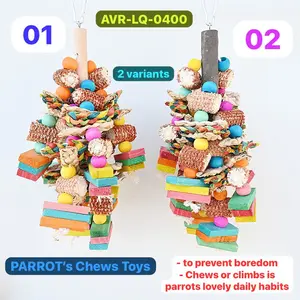 MAINAN GIGITAN KUNYAH BURUNG PARROT Chews TOYS AVR-LQ-0400