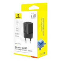 Gambar ADAPTOR BASEUS GAN5 FAST CHARGER MINI 1C 25W USB TYPE-C WITH BCT COOLING TECHNOLOGY EU KEPALA BATOK CAS HP QUICK CHARGING dari btgcom Kota Denpasar 2 Tokopedia