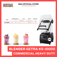 Gambar Blender Smoothies Commercial Heavy Duty GETRA KS-10000 / KS10000 / Pro Commercial For Smoothies Ice Machine dari MEGATRONIC_NEW Kota Administrasi Jakarta Barat 2 Tokopedia