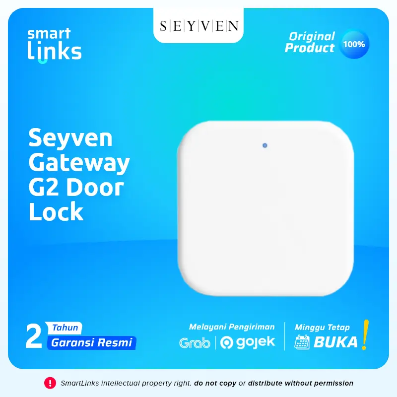 SEYVEN Gateway G2 Tt Lock App Smart Wifi Door Lock 0