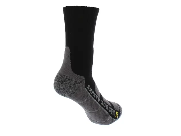 Safety Jogger Works Kaos Kaki Safety Tebal Pria Jogger Socks Bahan Serat Bambu Nyaman & Lembut dengan Ventilasi dan Zona Peredam Goncangan 1