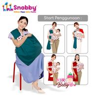 Gambar Snobby Gendongan Samping Bayi Multifungsi 5in1 Baby Sling - Jolly Green dari Berry Baby Kota Bandung 5 Tokopedia