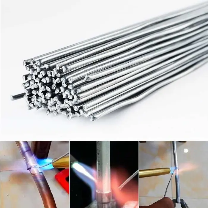 Kawat Las Brazing Aluminium Suhu Rendah 1.6mm x 33cm
