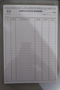 Gambar Kartu Stock Stok Barang Ukuran Folio F4 Putih dari Mitra Office_NEW Kota Surabaya 1 Tokopedia
