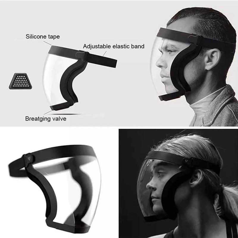 Masker Safety Full Face Shield Visor Kedok Mask Topeng Anti Droplet PM2.5 - K-99