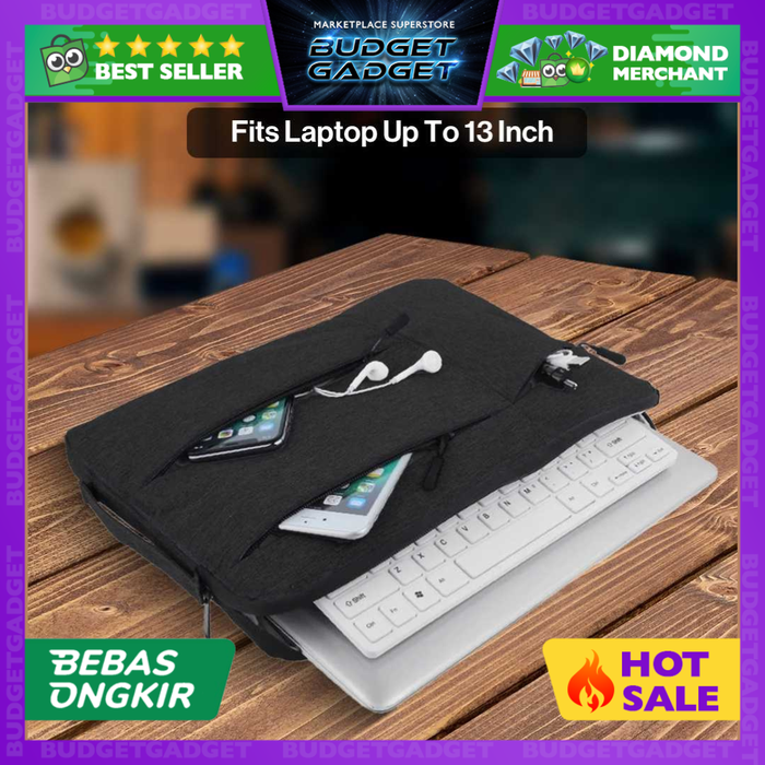 Gambar Casing Notebook Sleeve Case Shockproof Laptop 13 Inch - C2396 dari BudgetGadget Kota Administrasi Jakarta Barat Tokopedia
