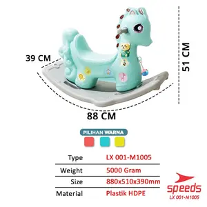 Mainan kuda goyang anak M1004 M1005