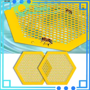 Minum Lebah Floating Bee Island Insect Butterfly Water Dispenser Bee Nest Printed Bee Waterer