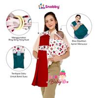 Gambar Snobby Gendongan Samping Bayi Multifungsi 5in1 Baby Sling - Jolly Green dari Berry Baby Kota Bandung 4 Tokopedia