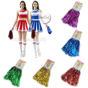 Pompom Cheerleader Rumbai / Rumbai Pom Pom Tari - Pink