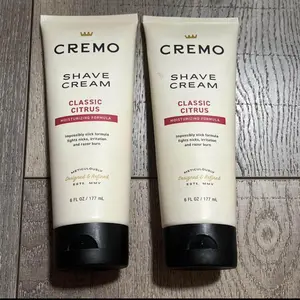 New Cremo Moisturizing Concentrated Shave Cream Classic Citrus 6 fl oz ~