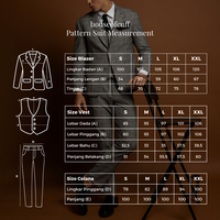 Gambar Houseofcuff Jas Celana Vest Rompi Blazer Coklat Slim Fit Motif Kotak - Jas Only, M dari House of Cuff Kota Administrasi Jakarta Barat 5 Tokopedia