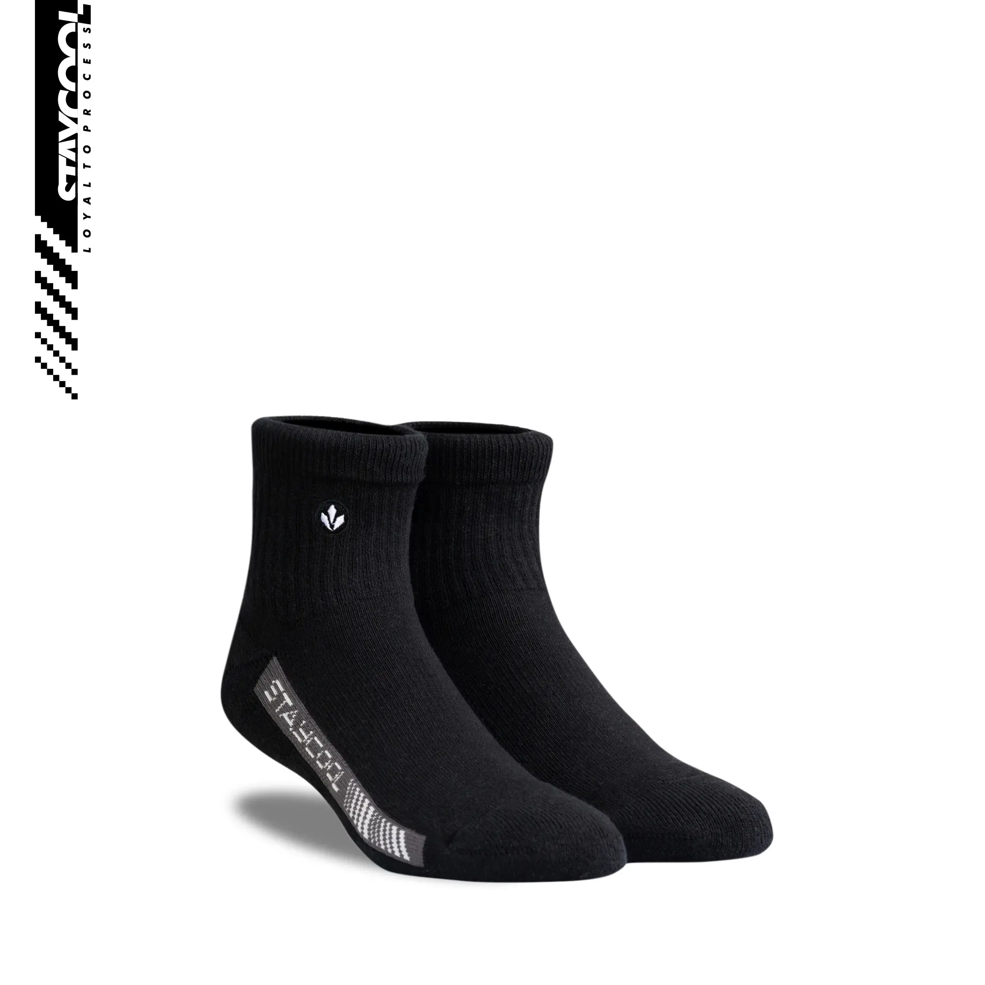 StayCool Socks Kaos Kaki Fashion Ankle Basic OG - Rich Black
