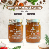 Gambar Mixmix House Blend Rub Bumbu Marinasi Serba Guna Rendah Lemak Spices Cajun Seasoning BBQ Grill 110 gram - Tani Dry Rub dari Alora Essential Kota Administrasi Jakarta Utara 1 Tokopedia