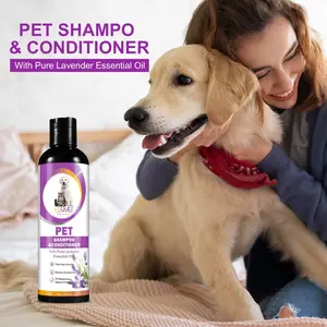 Elaimei Pet Shampoo & Conditioner with Pure Lavender Essential Oil 237ml For Dog and Cat | Shampoo untuk anjing dan kucing dengan minyak esensial lavender