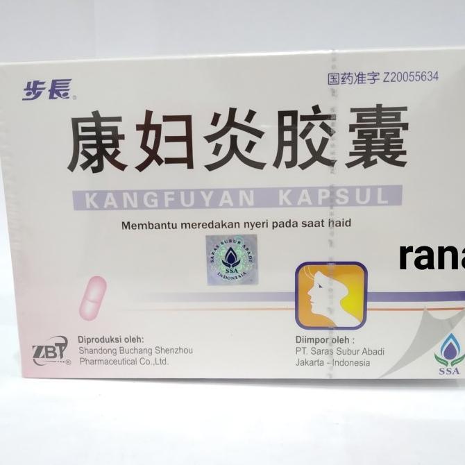 "Best Seller" Kang Fu Yan Kapsul Pereda Nyeri Haid Ready
