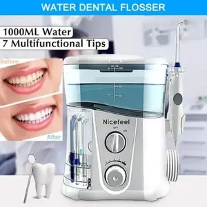 Water Flosser alat Pembersih Karang gigi  Pembersih Sela Gigi Behel Alat Pembersih Karang Gigi Alami Tanpa Rasa Ngilu