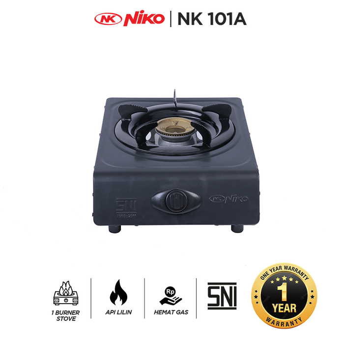 Gambar Kompor Gas 1 Tungku NK 101A l GARANSI RESMI dari Niko Indonesia Kota Administrasi Jakarta Barat Tokopedia