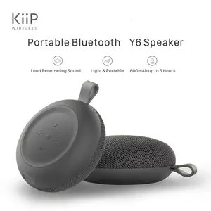 KiiP Wireless Y6 Round Bluetooth Wireless Speaker Portable