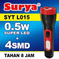 Gambar SURYA Lampu Senter Charge LED SYT L015 Baterai Putih dari Homeklik Living Kota Bekasi 3 Tokopedia