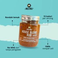Gambar Mixmix House Blend Rub Bumbu Marinasi Serba Guna Rendah Lemak Spices Cajun Seasoning BBQ Grill 110 gram - Tani Dry Rub dari Alora Essential Kota Administrasi Jakarta Utara 3 Tokopedia