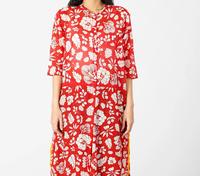 Gambar Baju Panjang "Flora" Merah Positif - SM dari Sejauh Mata Memandang Kota Administrasi Jakarta Selatan 3 Tokopedia