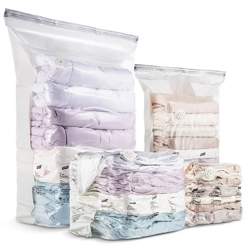 Plastik Vacum Baju TAFF Travel Vakum Vacuum Bag Packing Vaccum Pakaian