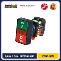 Gambar Double Push Button Lamp TAB 30mm PPBB-30N - Barang Berkualitas - Murah dari INDOLISTRIK OFFICIAL TNG Kota Administrasi Jakarta Pusat 1 Tokopedia