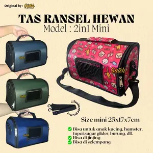 Tas 2in1 Mini Pet cargo Hamster