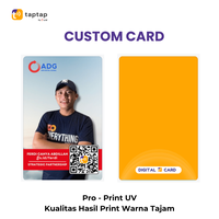 Gambar Kartu Nama / ID Card Digital Default taptap NFC/RFID CUSTOM DESIGN - STANDAR dari Taptap Official Store Kab. Tangerang 1 Tokopedia