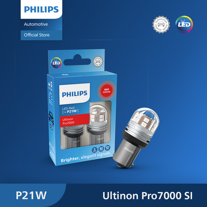 Gambar Philips led Ultinon Pro7000 P21W Red (Merah) - 11498 U70. dari PHILIPS AUTOMOTIVE Kota Administrasi Jakarta Utara Tokopedia