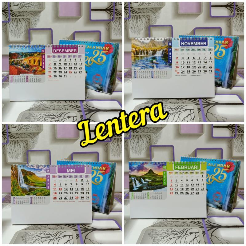 kalender meja standar 2025 5