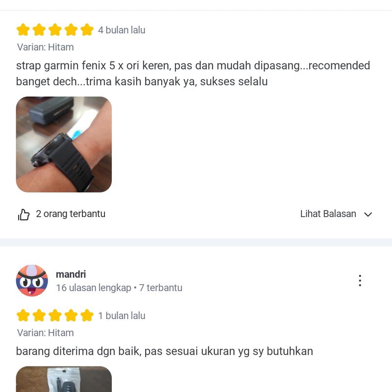 Ori Tali Jam Strap Garmin Fenix 7X 6X 5X Sapphire Pro Solar Line Strip 6