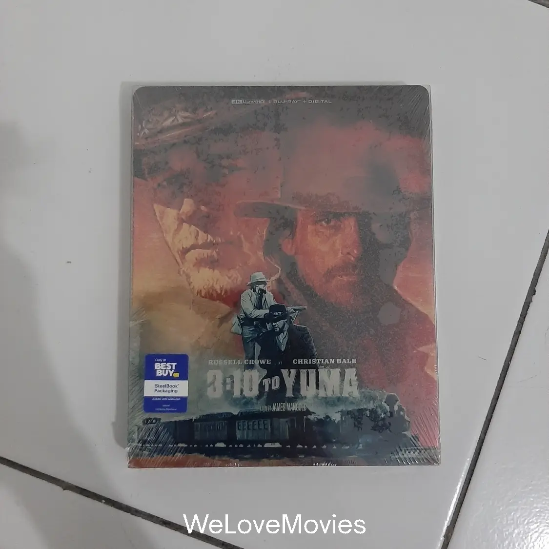 Blu Ray 3 : 10 To Yuma 4K Ultra HD Steelbook